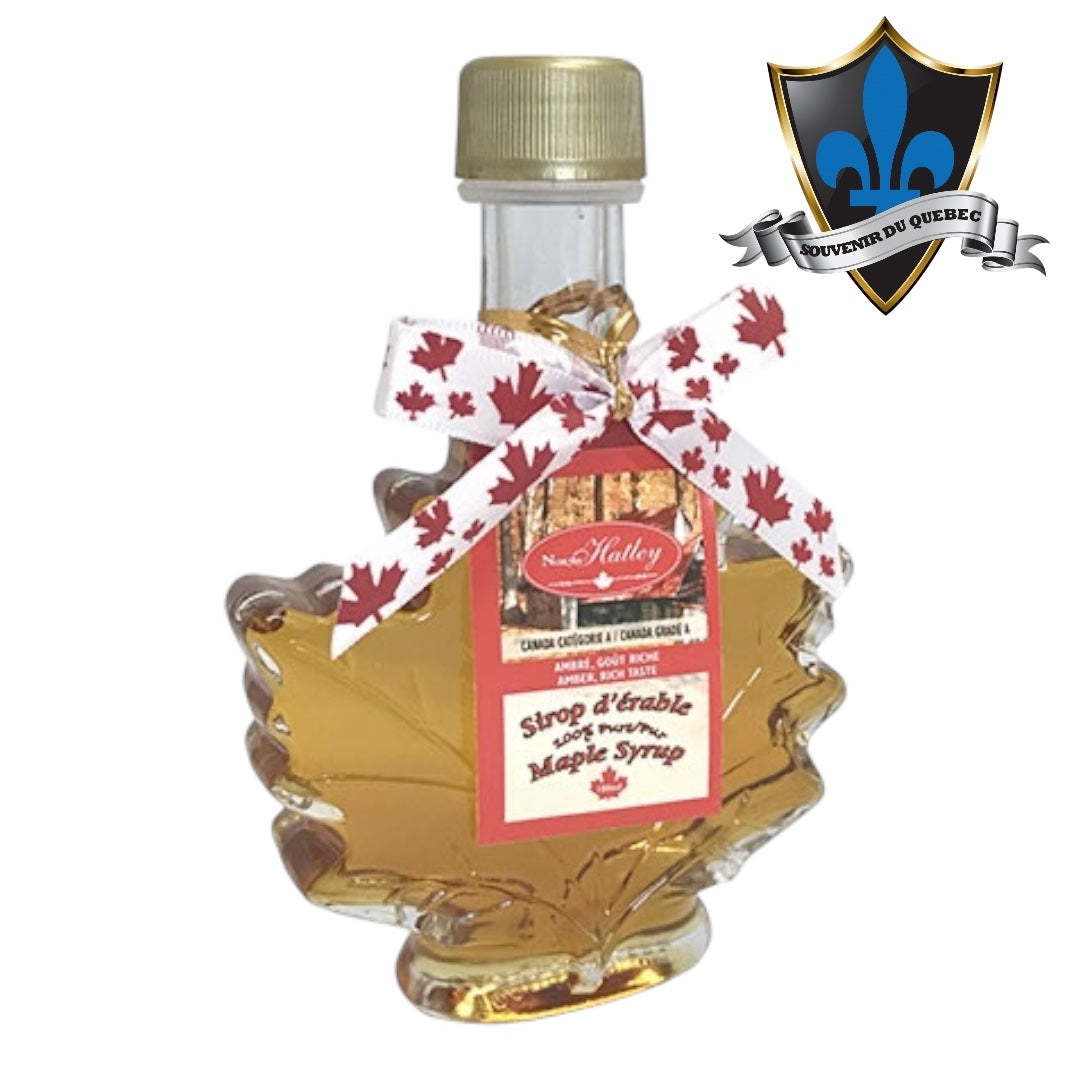 48 X 50Ml Canadian Maple syrup Maple Leaf Shaped Bottles