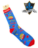 Canada  Poutine  socks