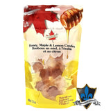 Pure Canadian Honey lemon Maple Candy 90g.