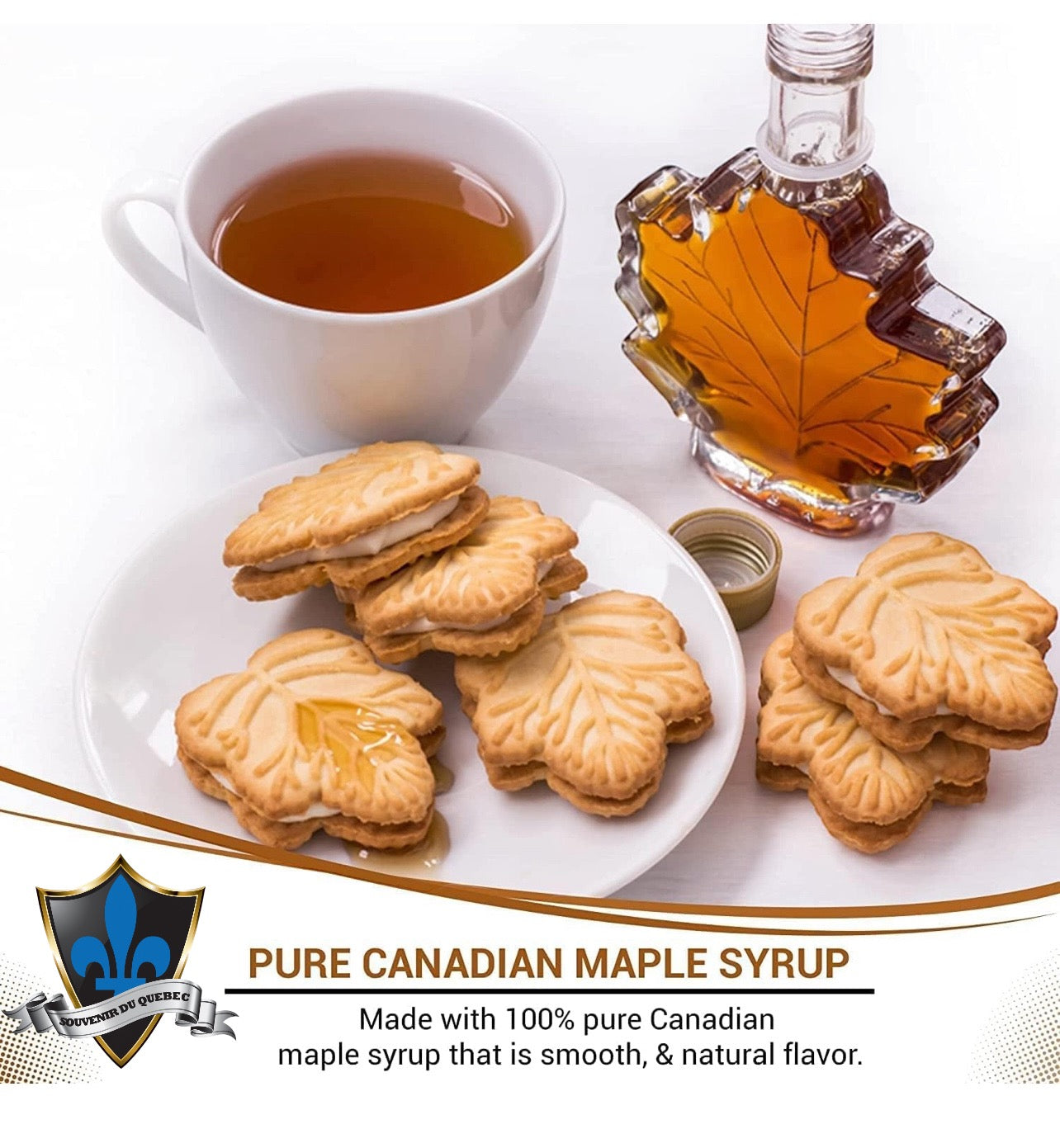 10 boxes of premium Maple cream Cookies 325 g.