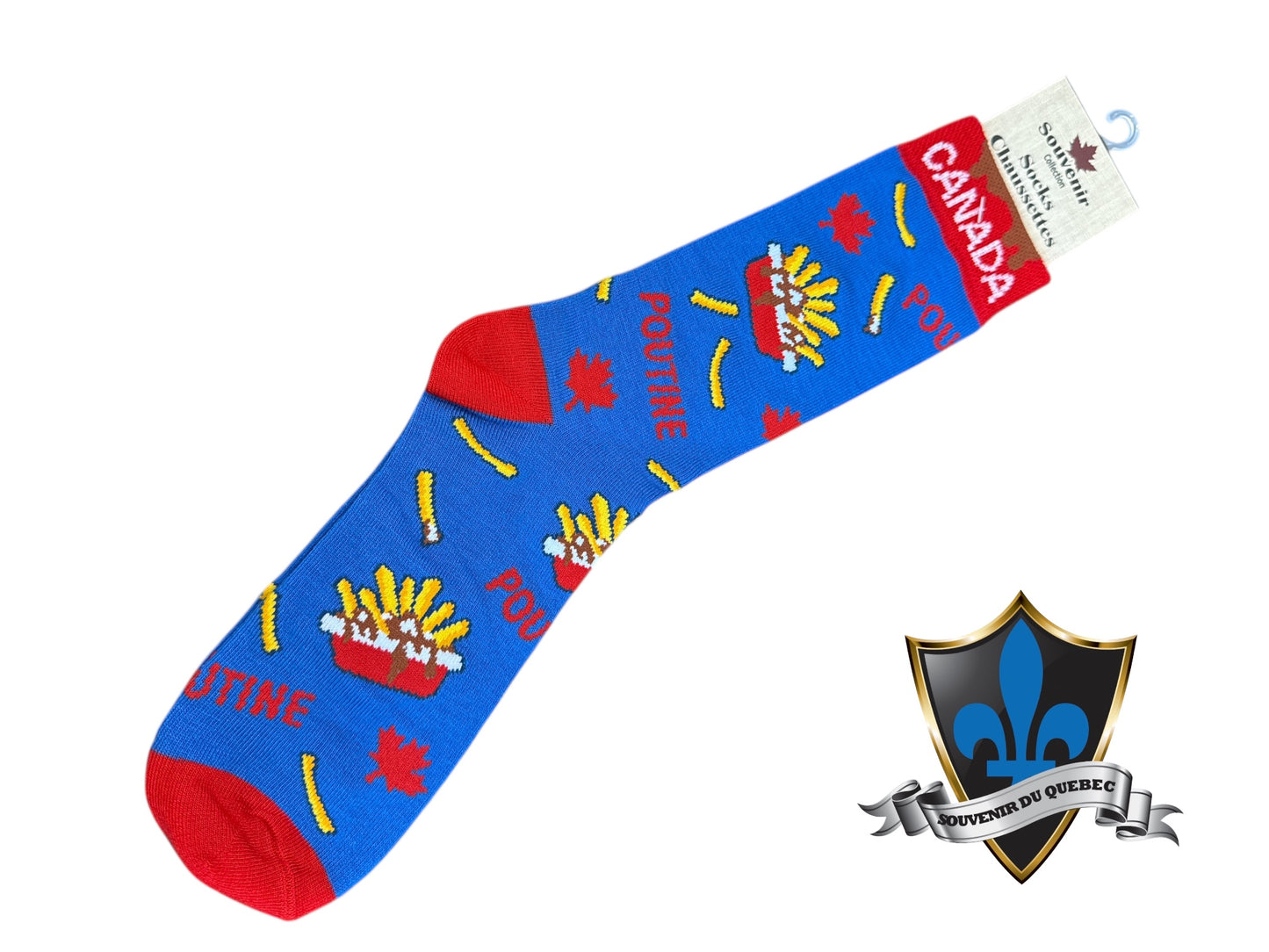 Canada Poutine socks