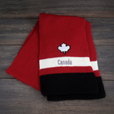 Écharpe unisexe chaude d'hiver Canada Athletic True North Canadiana
