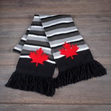 Écharpe unisexe chaude d'hiver Canada Athletic True North Canadiana