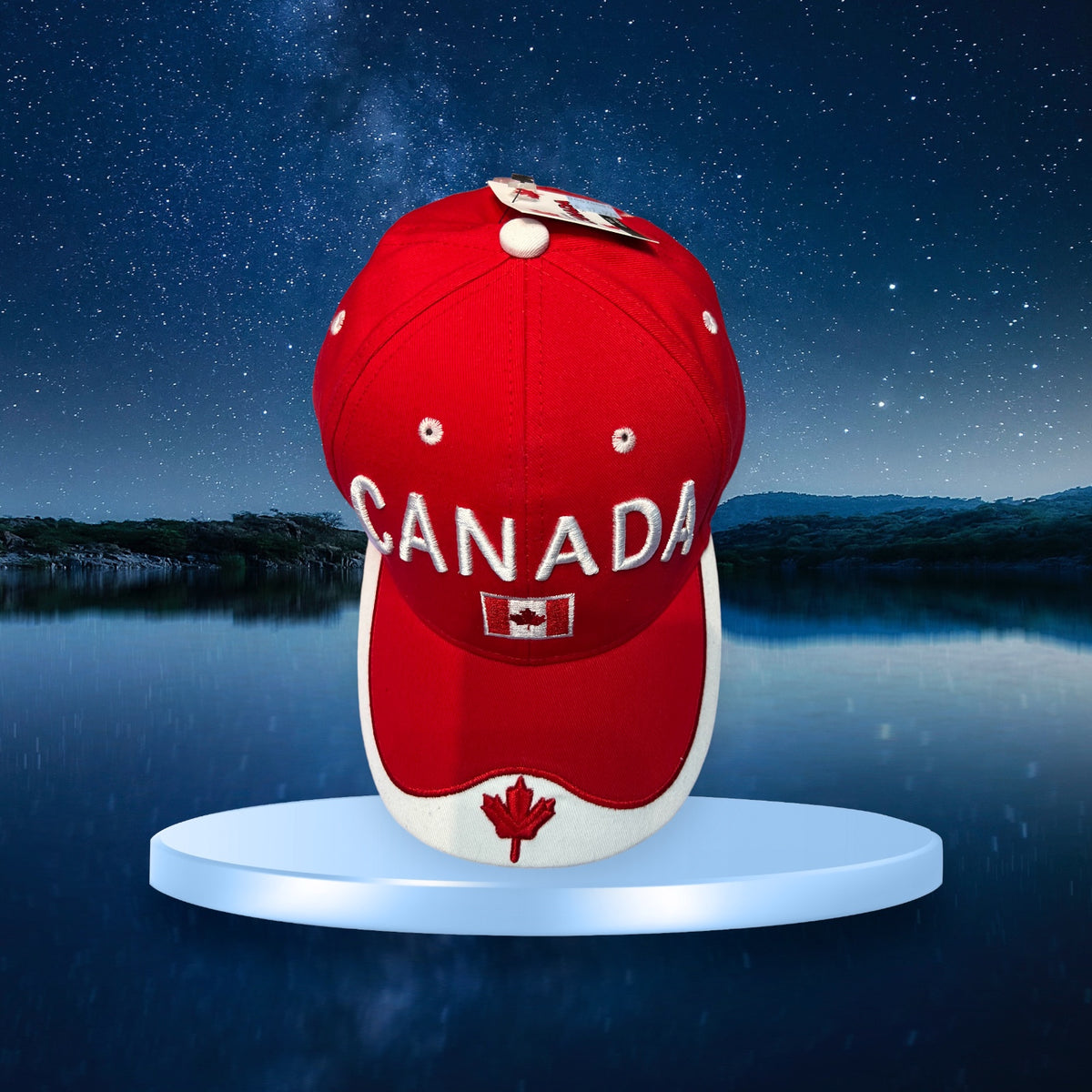 Red Maple Leaf Canada Baseball Cap – Souvenir Du Quebec