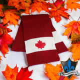 Écharpe unisexe chaude d'hiver Canada Athletic - Voyage épais True North Canadiana
