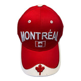 CASQUETTE BRODÉE 3D ORIGINALE DE MONTRÉAL
