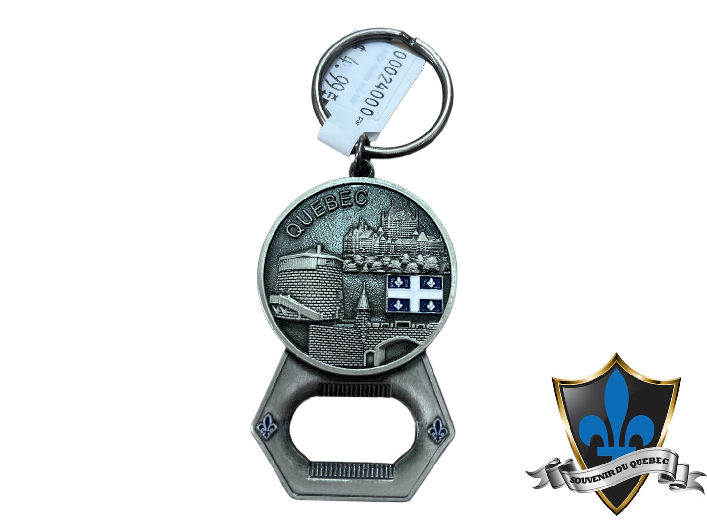 Quebec city bottle opener Keychain