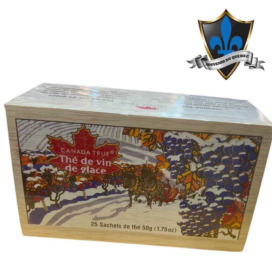 Boîte de 25 sachets de tisane Icewine 50g.