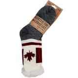Adult Canadian Maple leaf   Socks.