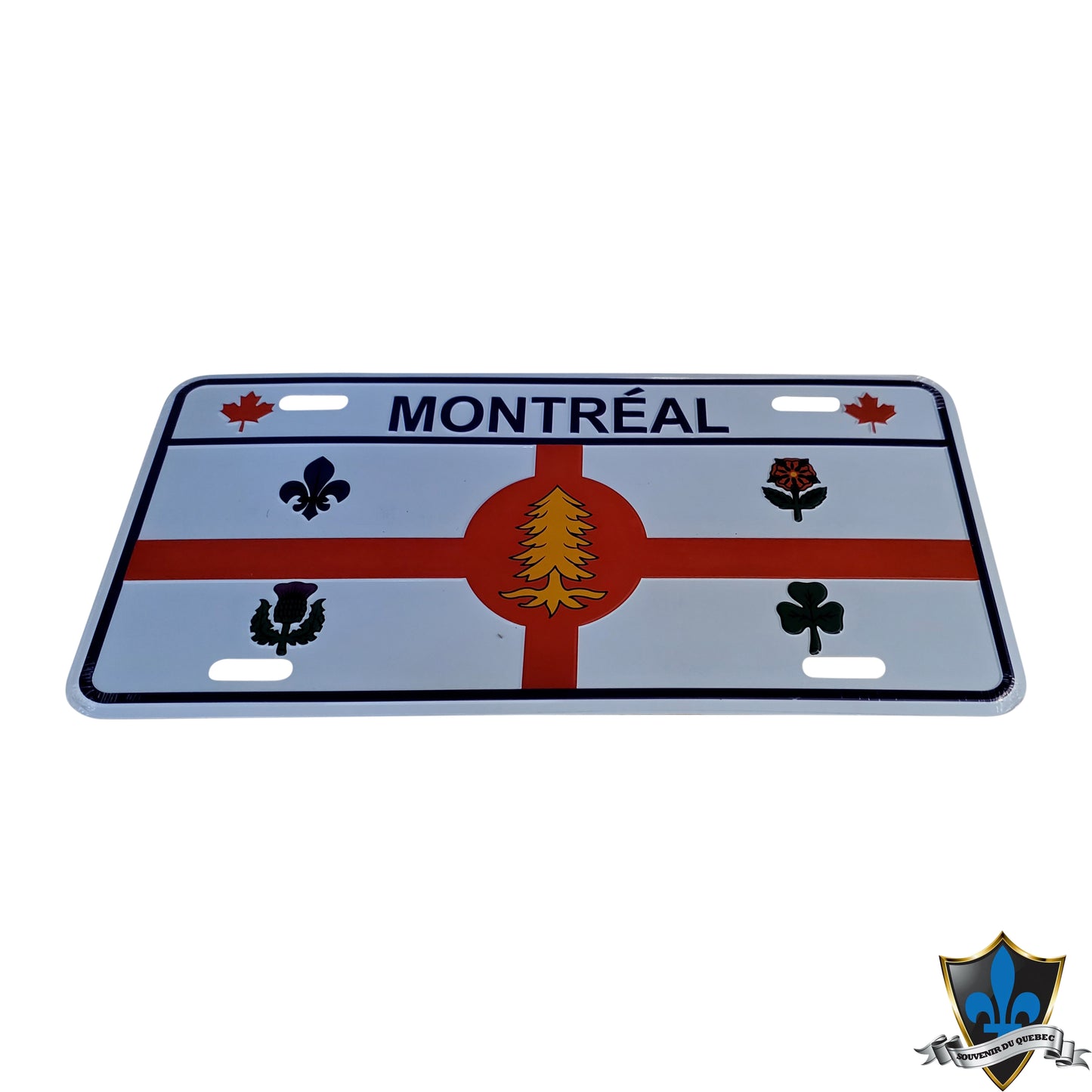 Montreal flag license plate30cm x 15cm.