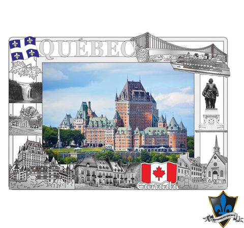 Quebec photo frame 6 x 8. - Souvenir Du Quebec, Maple Syrup, Souvenirs, Montreal