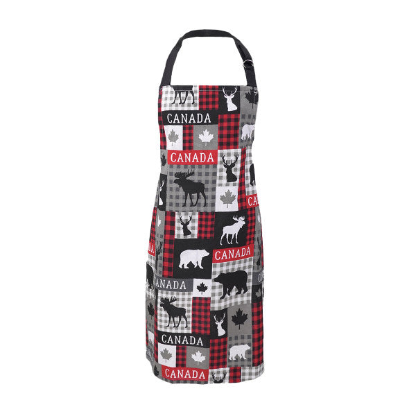 Canada Maple leaf white and red with Canada Apron.