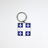Quebec Flag Keychain - Souvenir Du Quebec, Maple Syrup, Souvenirs, Montreal