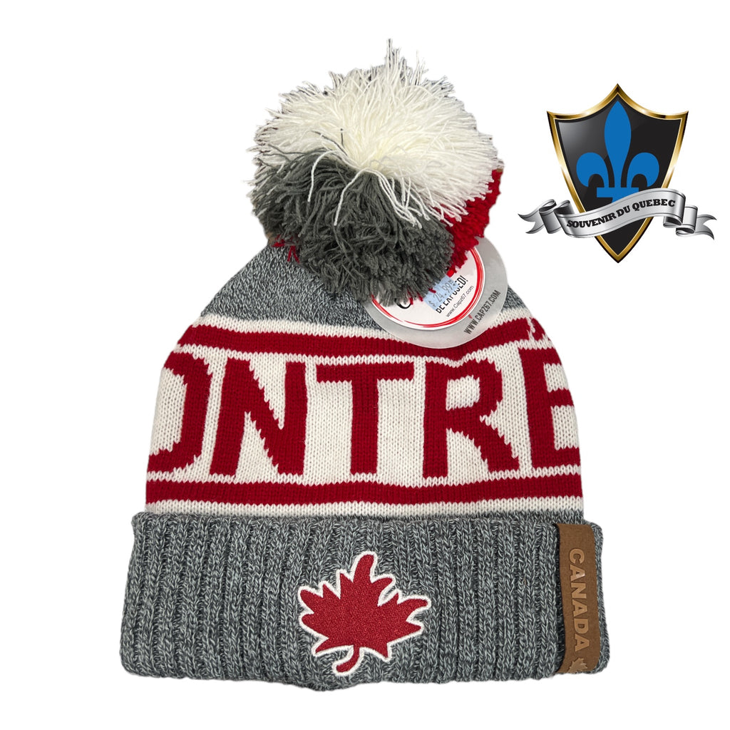 Montreal Sport Warm Winter True North Travel Tuque – Souvenir Du Quebec