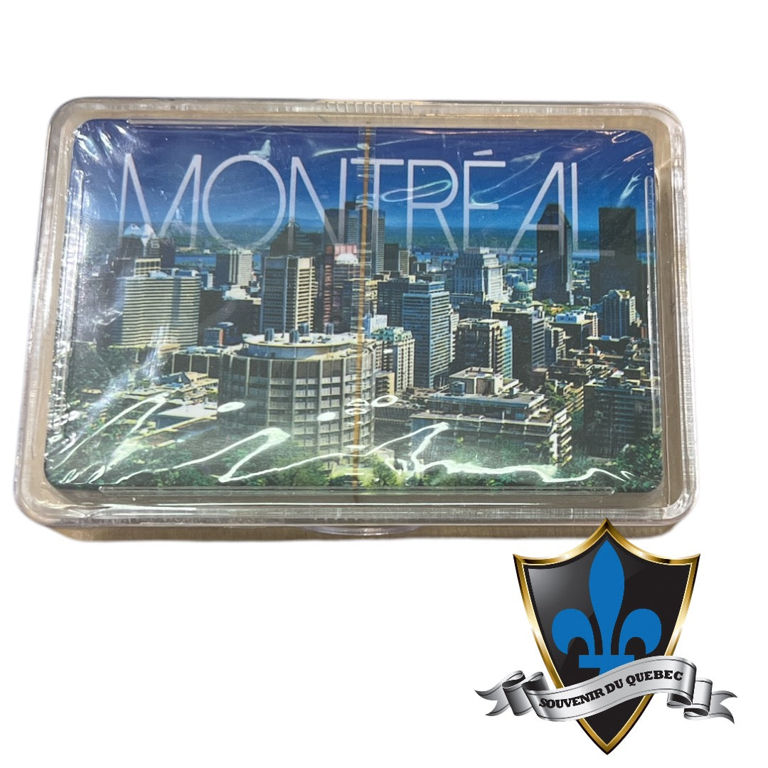 Playing cards and Umbrella – Souvenir Du Quebec