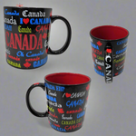 13 OZ CERAMIC CANADA MUG.