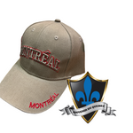 Casquette de baseball de Montréal avec feuille d'érable.