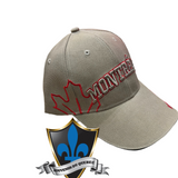 Montreal  baseball Cap with maple leaf.