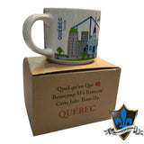 Quebec colurfull scene  mug.