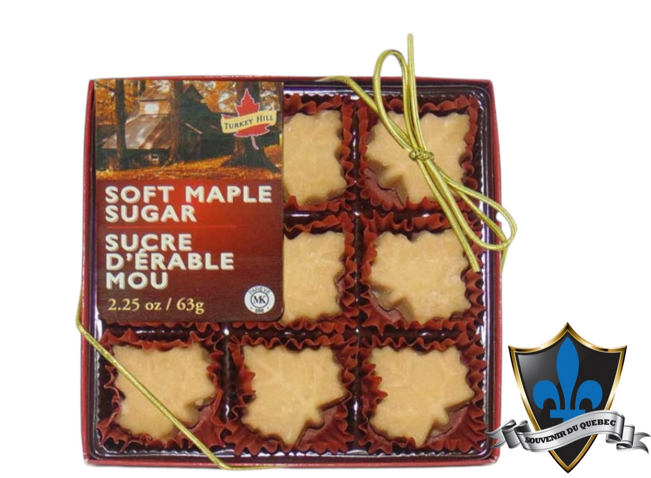 Pure Canadian Maple sugar Candy 9 pcs.