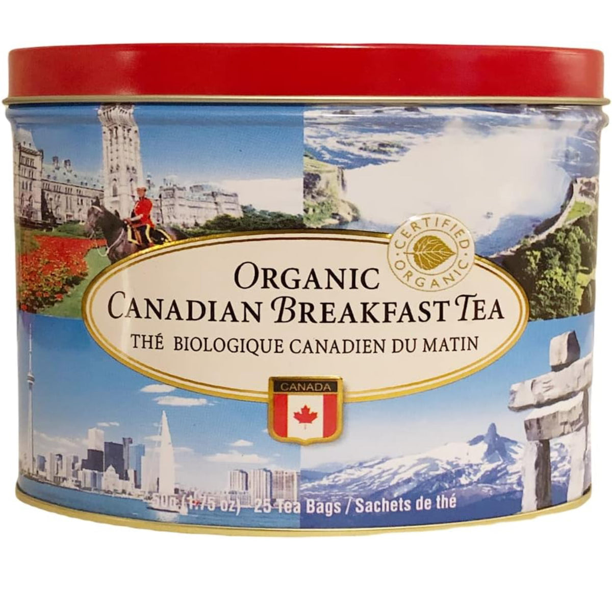 Canadian Breakfast Tea Canadian organic breakfast Tea -25Tea Bags. – Souvenir Du Quebec
