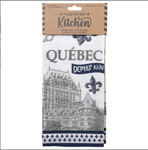 Quebec City Tea towel.