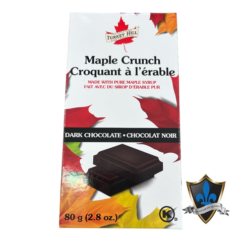 Maple crunch Dark Chocolate  100gr.