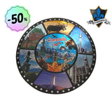 7 cm Canadian  pictures round Magnet
