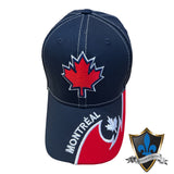 Casquette de base-ball Montréal Canada Maple Leaf