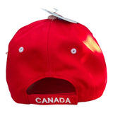 Montreal script maple leaf cap.