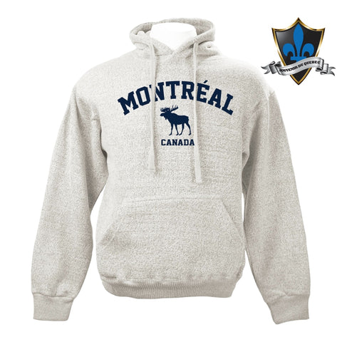 MONTREAL EMB W/MOOSE APPLIQUE ON NANTUCKET HOODIE