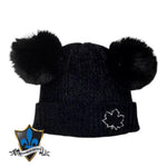 Soft and warm Winter maple leaf Beanie for kids