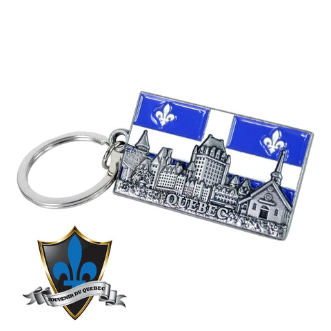 Quebec City Key Ring