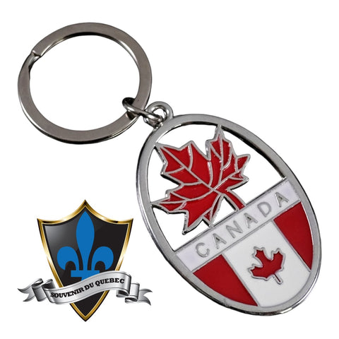 Canada maple leaf key chain