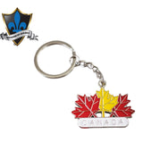 Canada maple leaf key chain