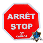 MAGNET ARRÊT STOP QC 8cm