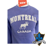 MONTREAL embroidery Crewneck Sweatshirt