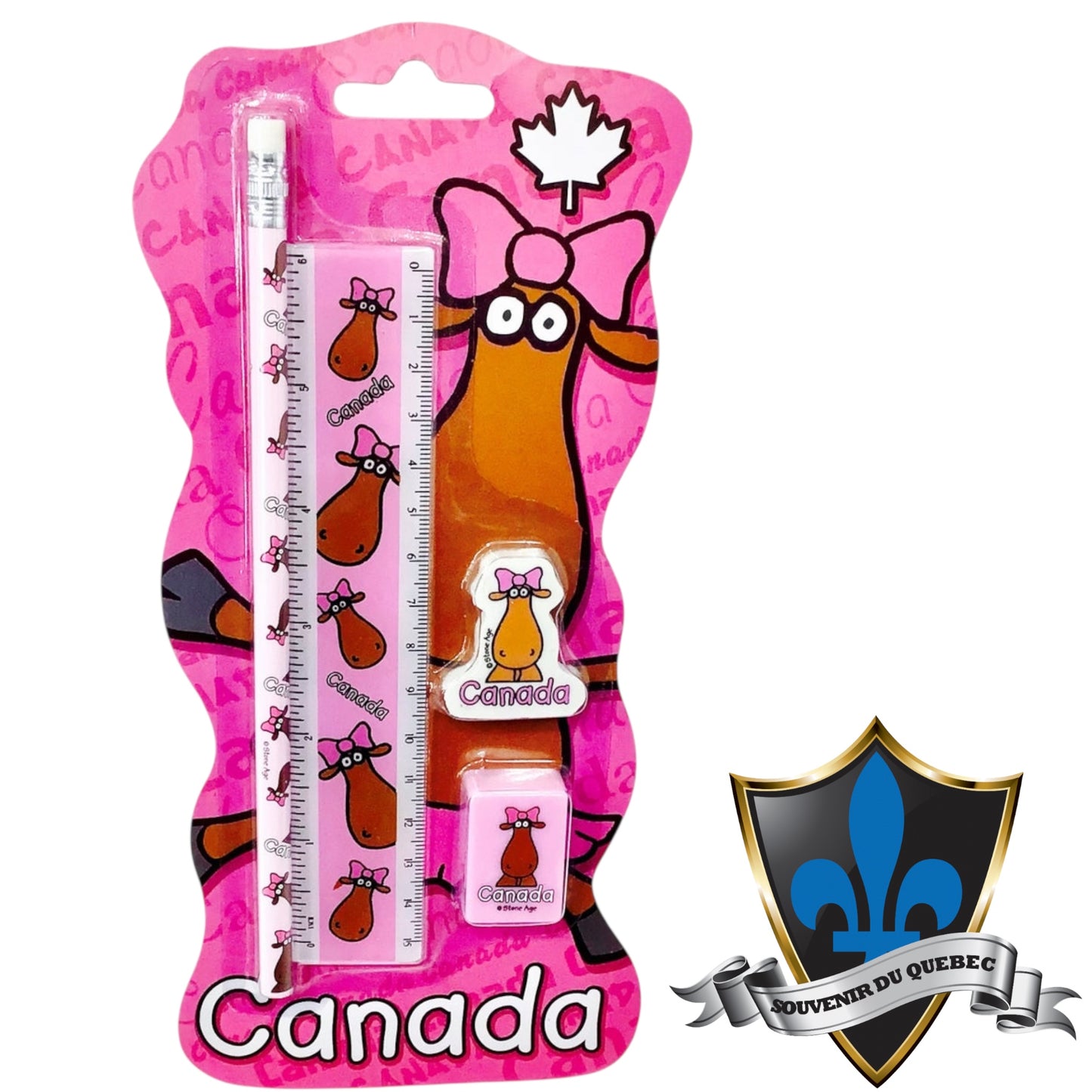 Canada Moose pencils with Eraser