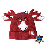 Soft and warm Winter Moose Beanie for kids/Youth.