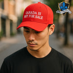 Canada Not For Sale baseball cap.