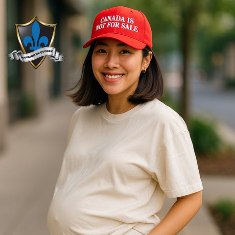 Canada Not For Sale baseball cap.