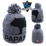 Canada Papa bear Beanie with canada