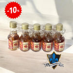 5 X  40 ml Canada True  Maple syrup Bottles.