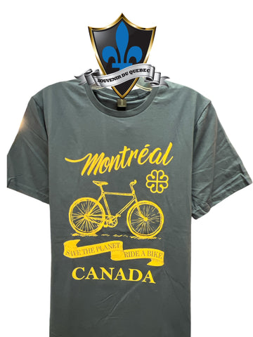 T-shirt souvenir du Vieux Montréal pour adulte.