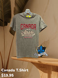 Adult Canada athletic T shirt .