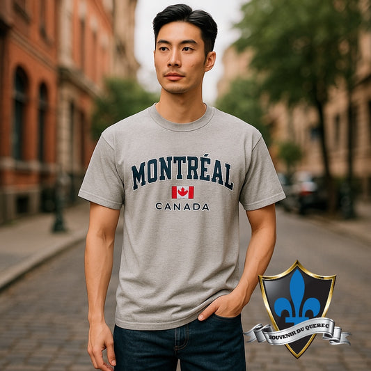 T-shirt imprimé Montréal pour adulte.