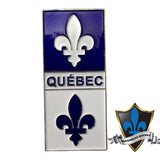 Aimant à drapeau du Québec.