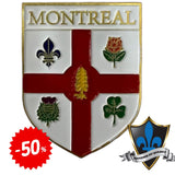 Montreal metal Magnet.