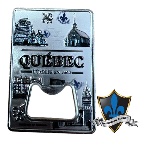 Quebec bottle opener Magnet.