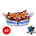 Quebec Poutine ceramic  magnet